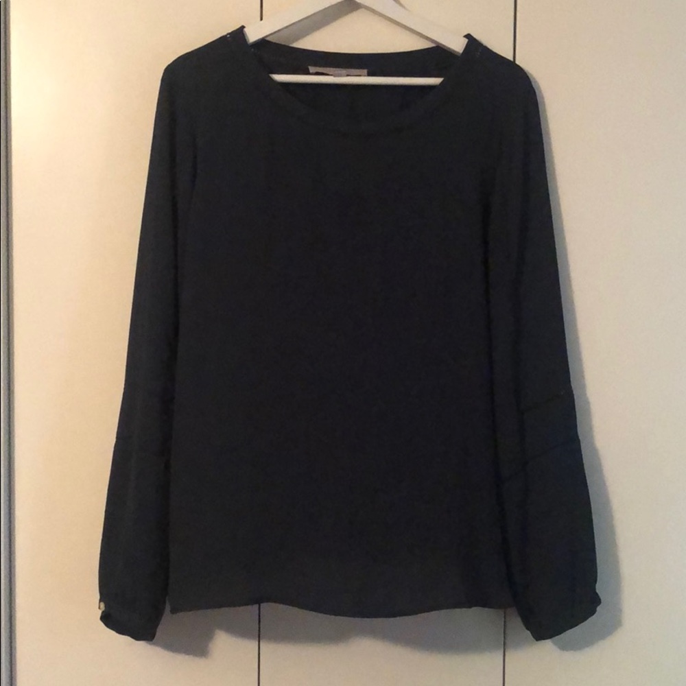 Hunter Green Loft Blouse